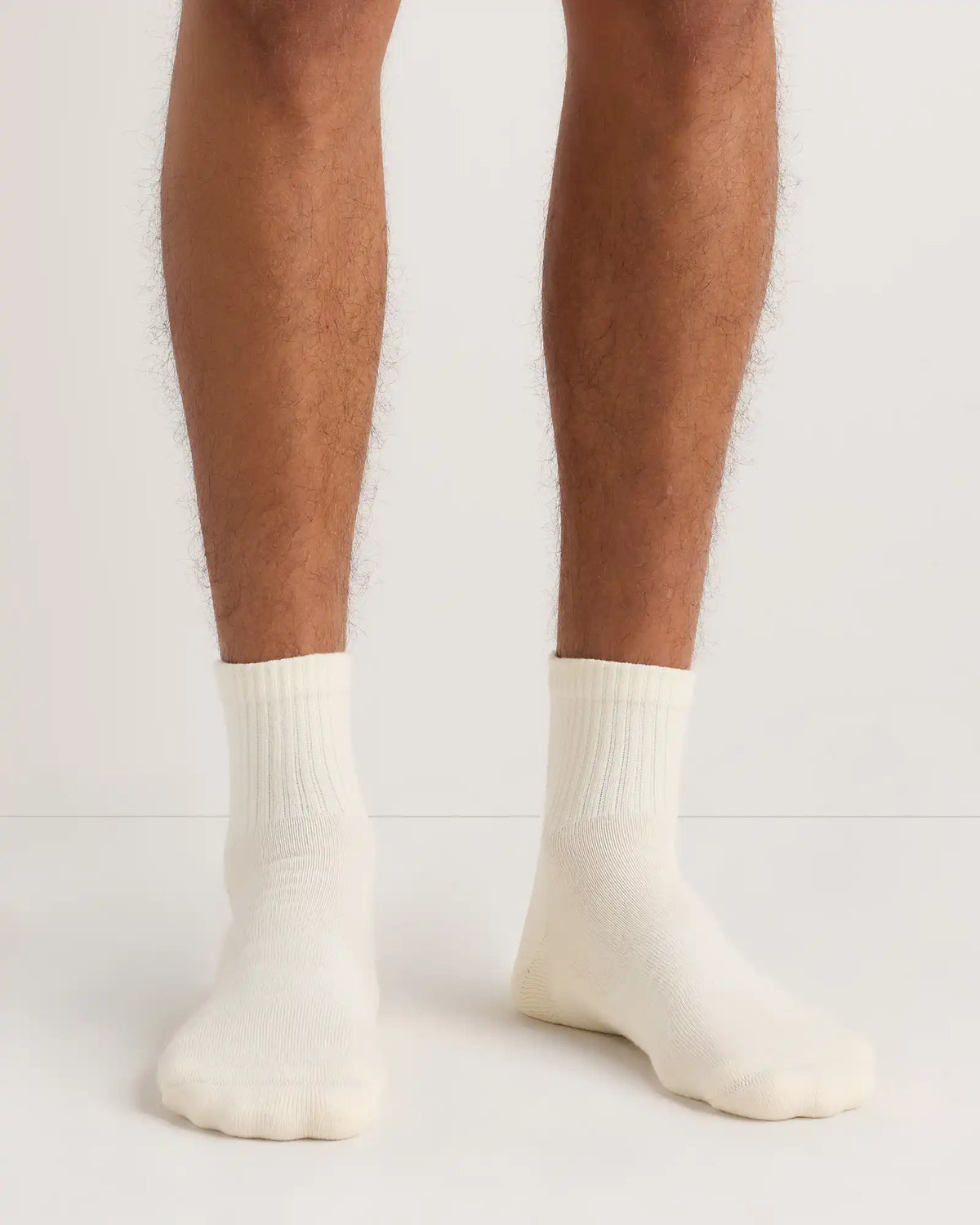 Everyday Cotton Solid Quarter Socks (4-Pack)