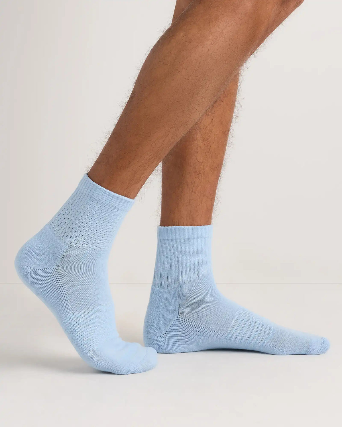 Everyday Cotton Solid Quarter Socks (4-Pack)