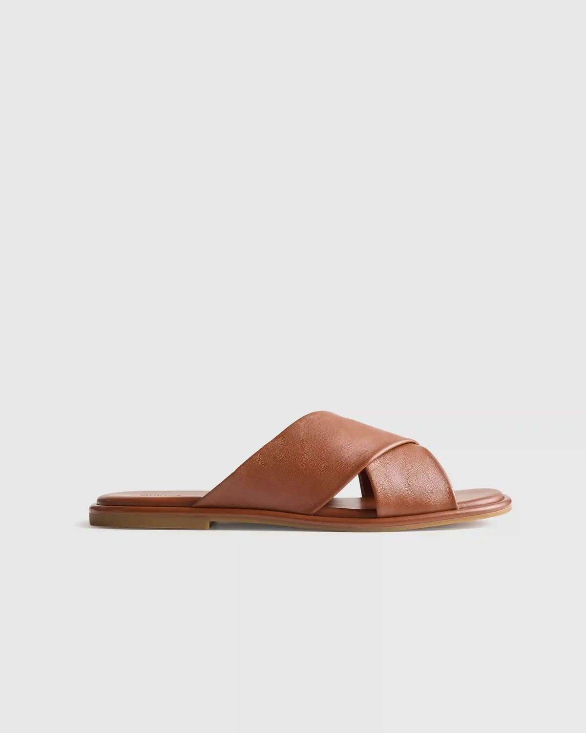 Italian Leather Crossover Slide