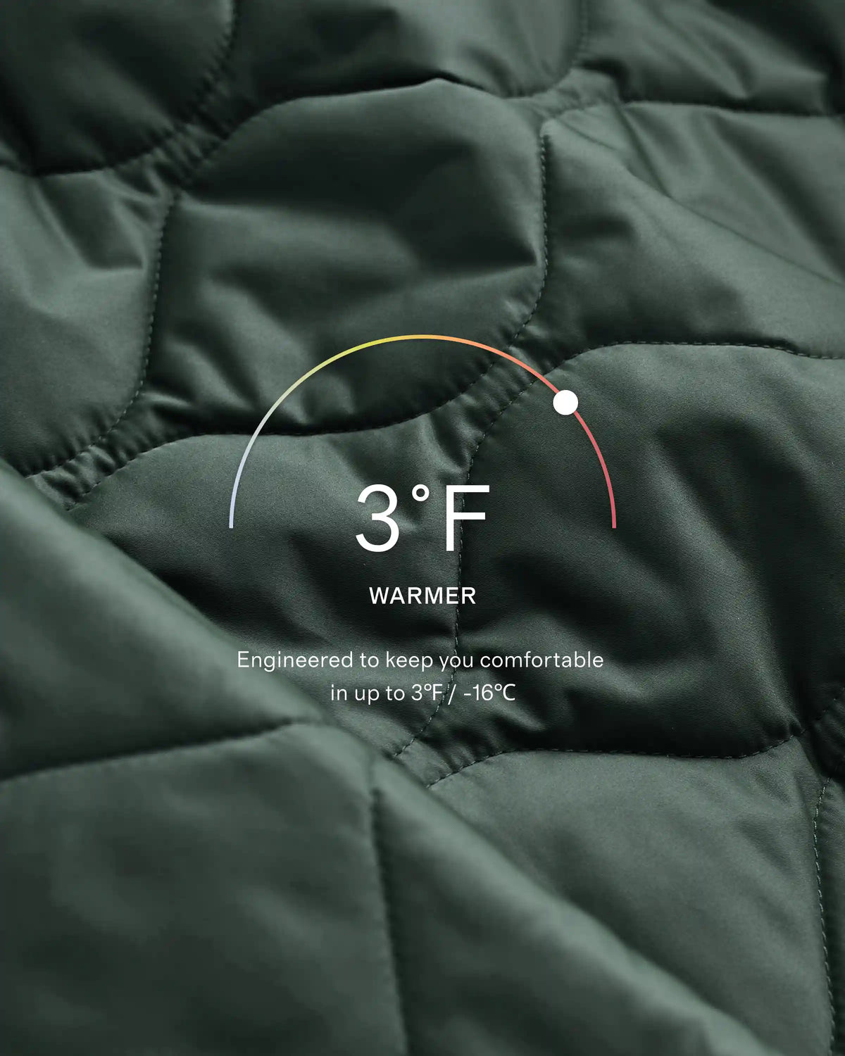 Featherless Quilted Long Puffer Jacket