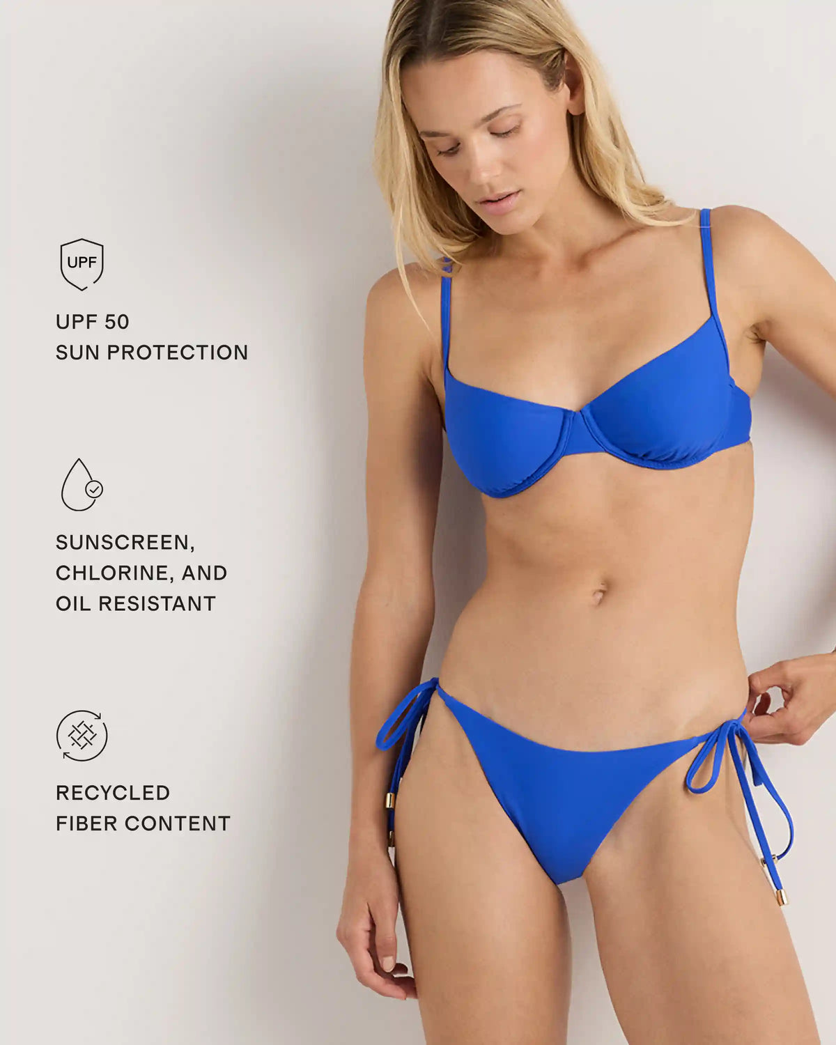Italian Adjustable Side-Tie Bikini Bottom