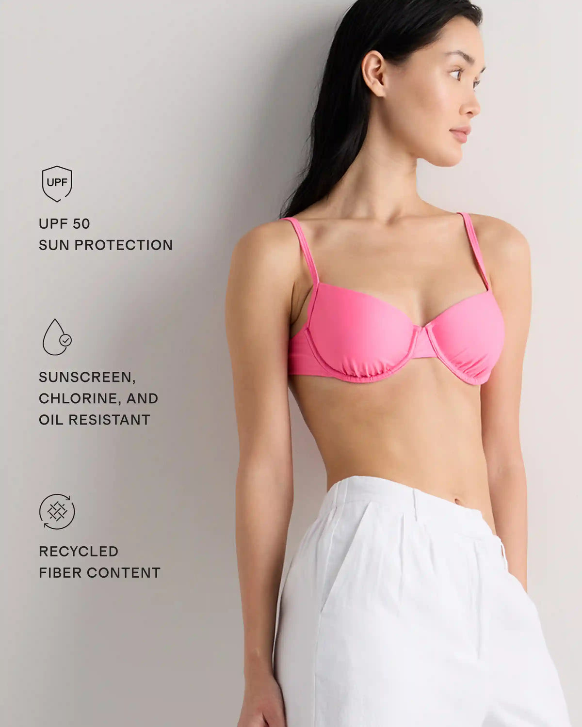 Italian Demi Bikini Top