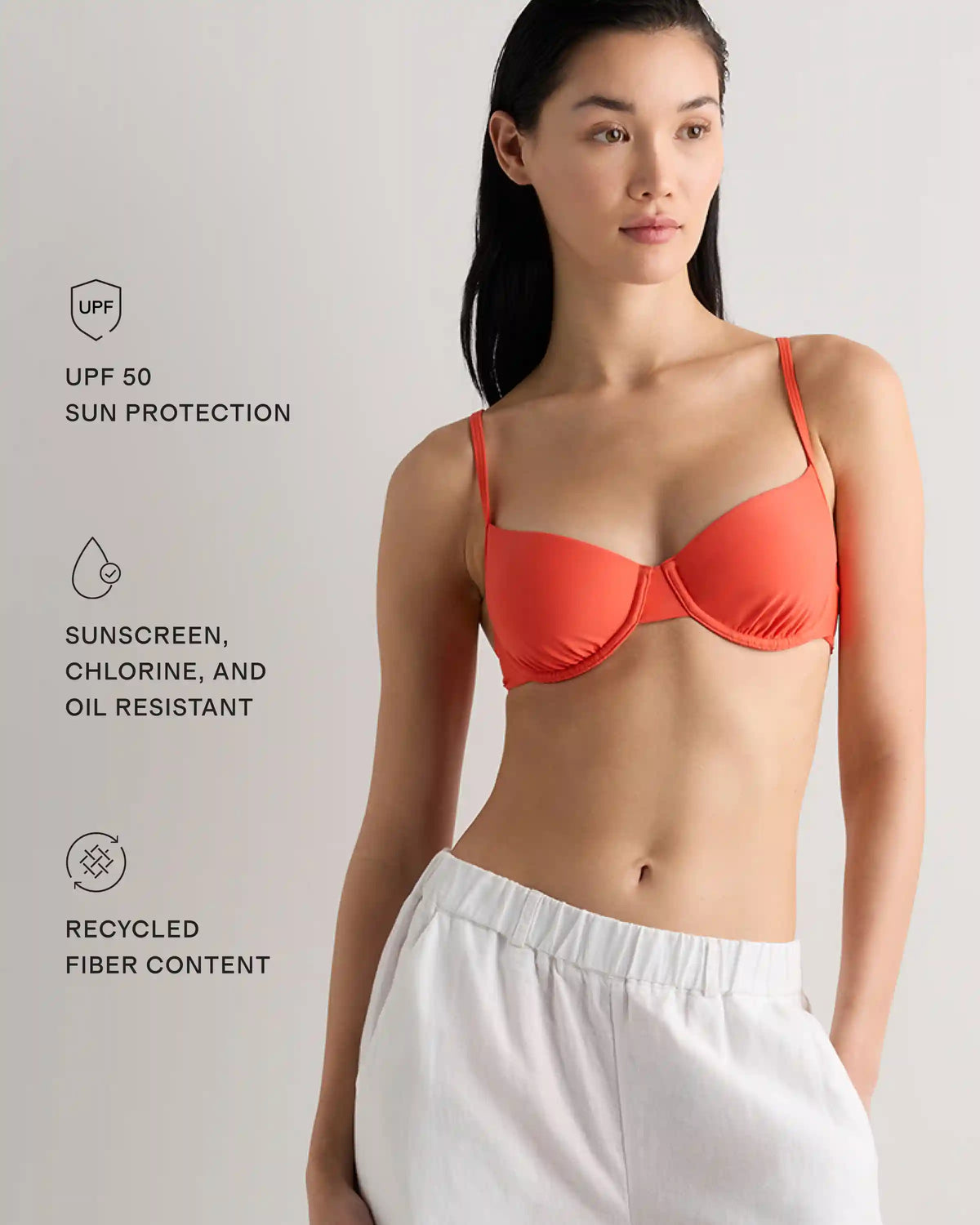 Italian Demi Bikini Top