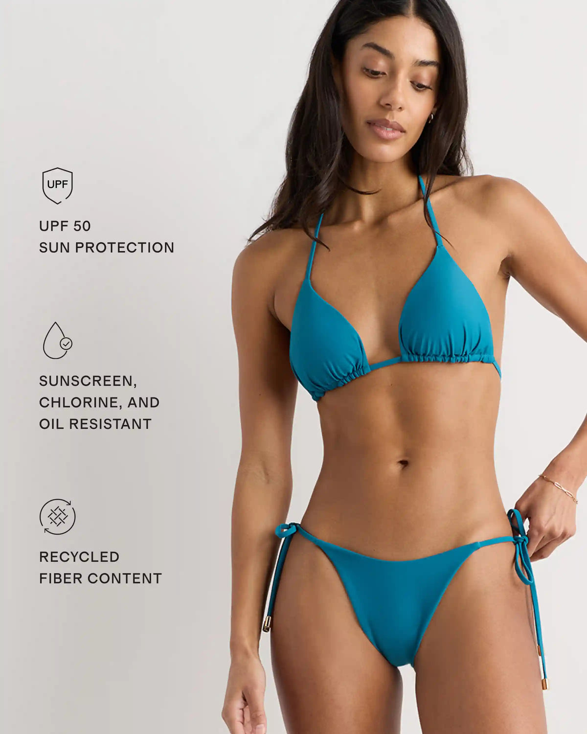 Italian Adjustable Side-Tie Bikini Bottom