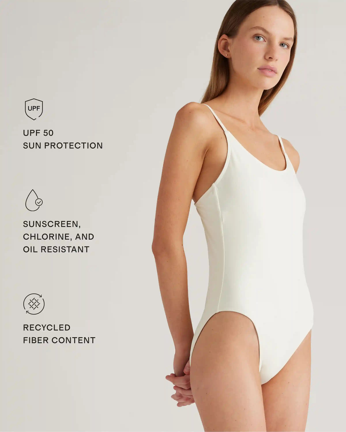 Italian Cami One-Piece Swimsuit