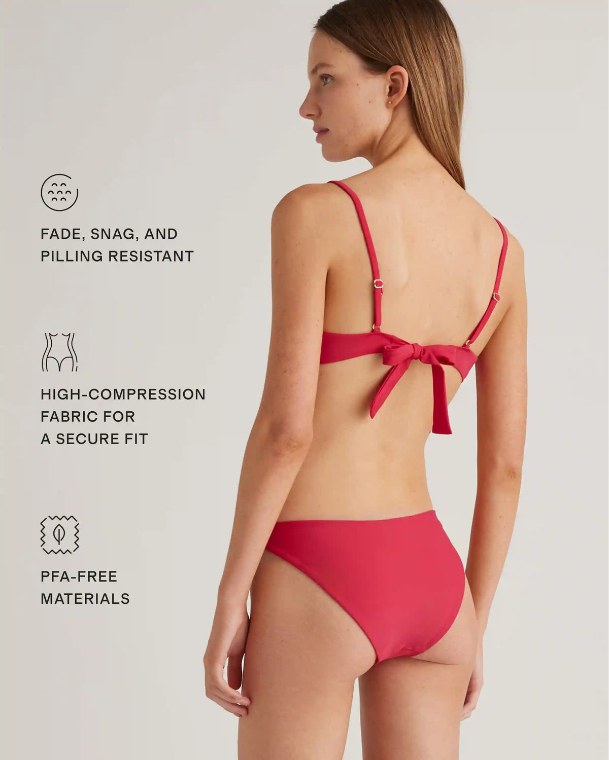 Italian Scoop Neck Bikini Top