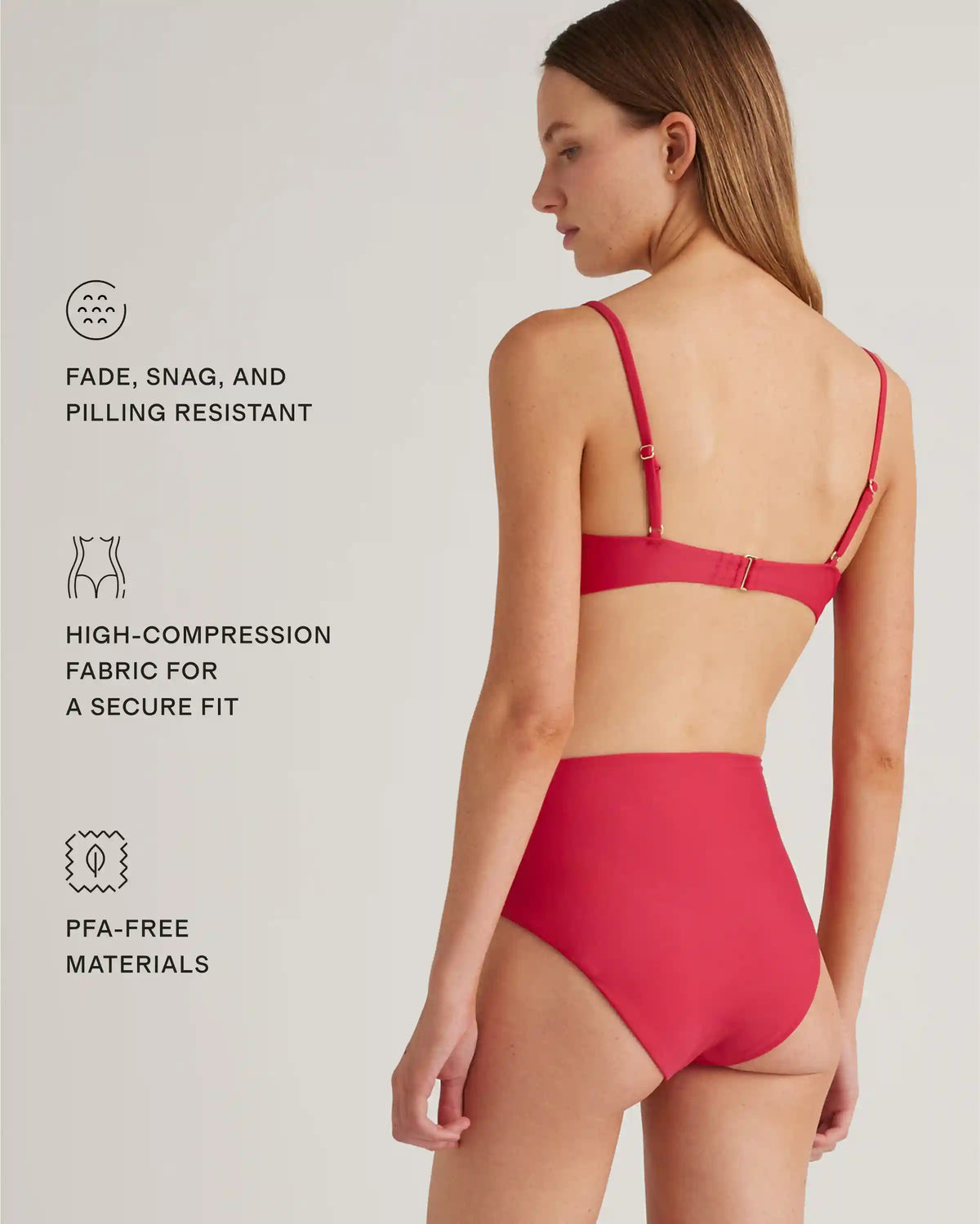 Italian High-Rise Bikini Bottom