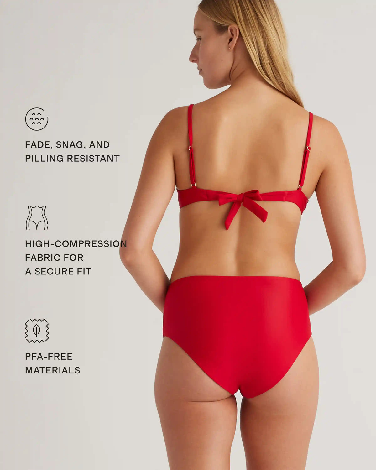 Italian High-Rise Bikini Bottom