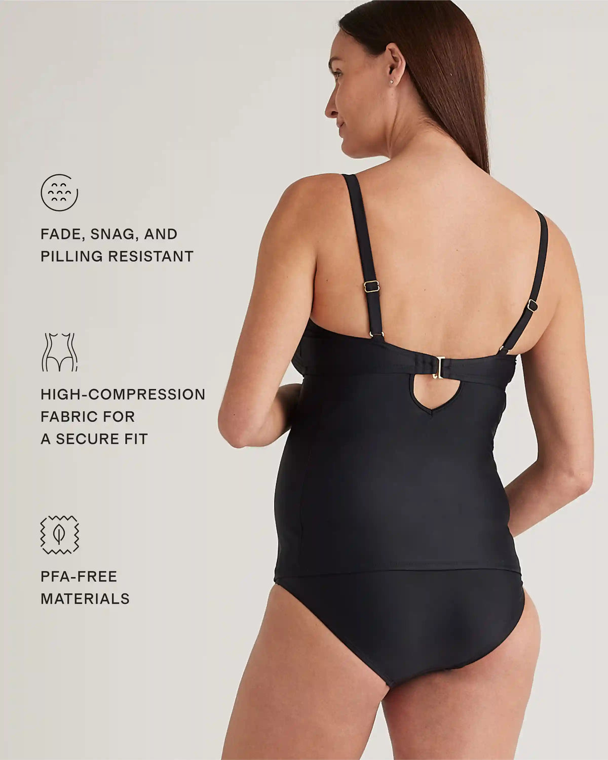 Italian V-Neck Bikini Top