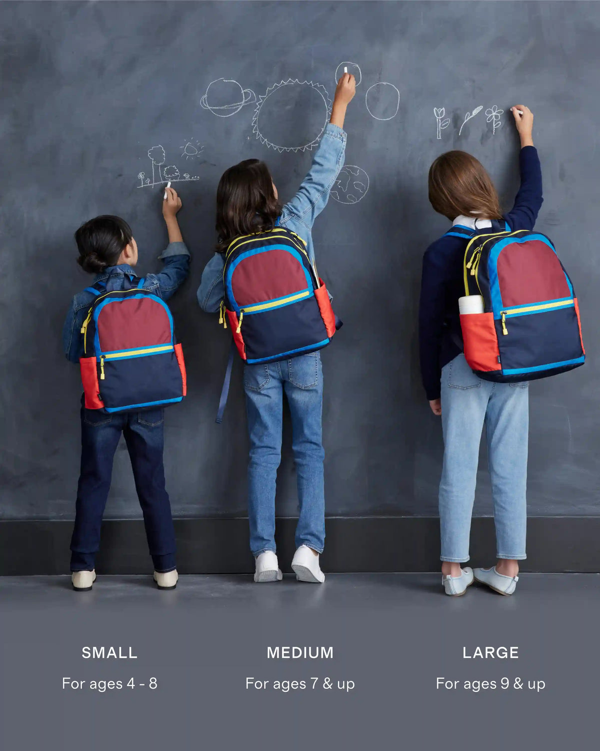 Recycled Double Pocket Backpack