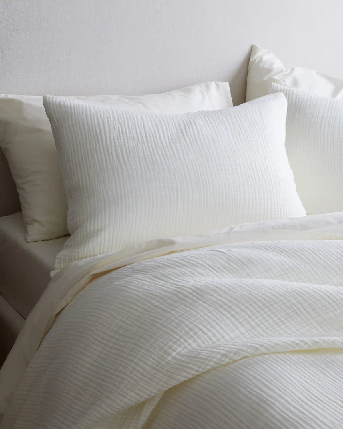 Organic Cotton Gauze Sham Set