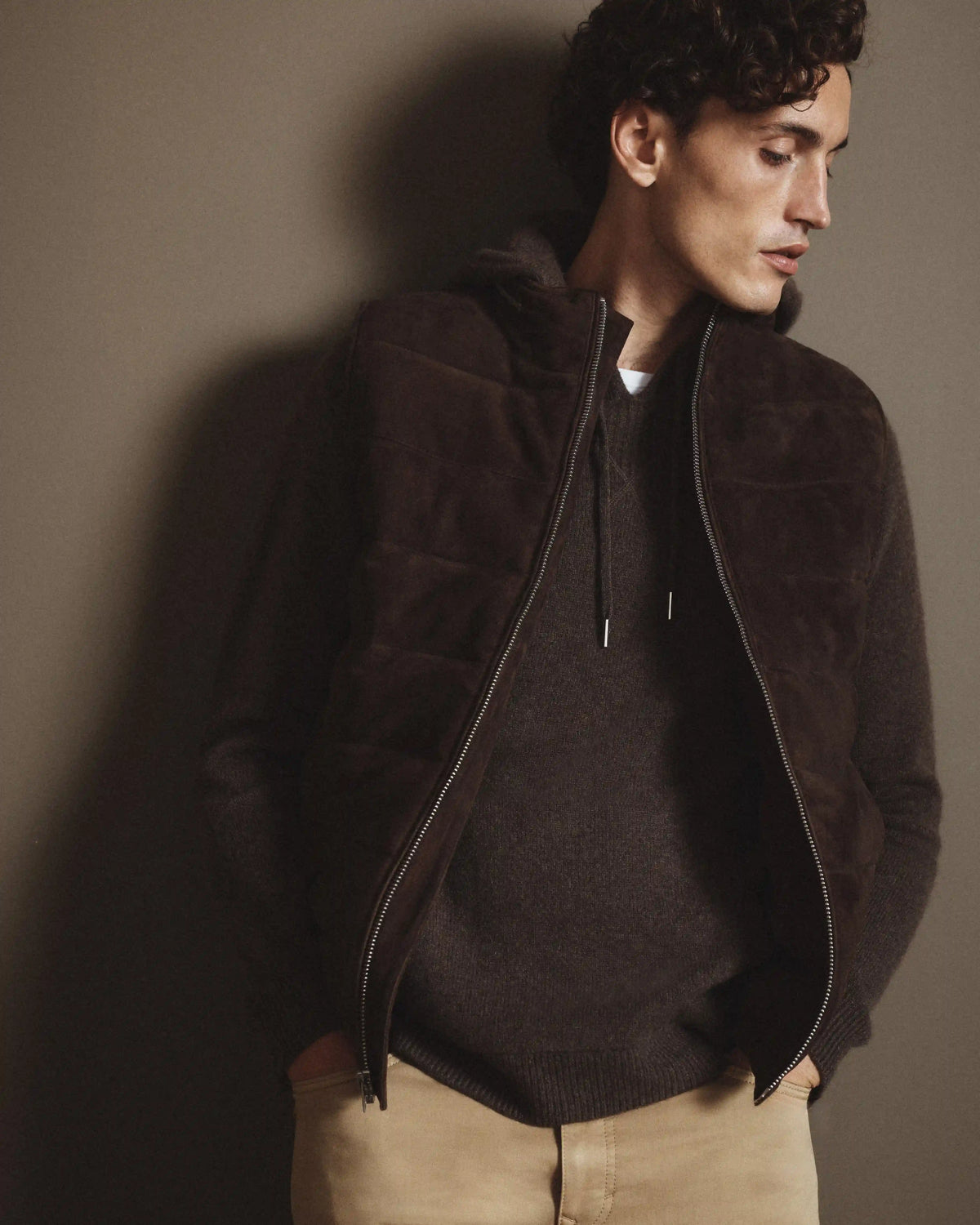 Mongolian Cashmere Pullover Hoodie