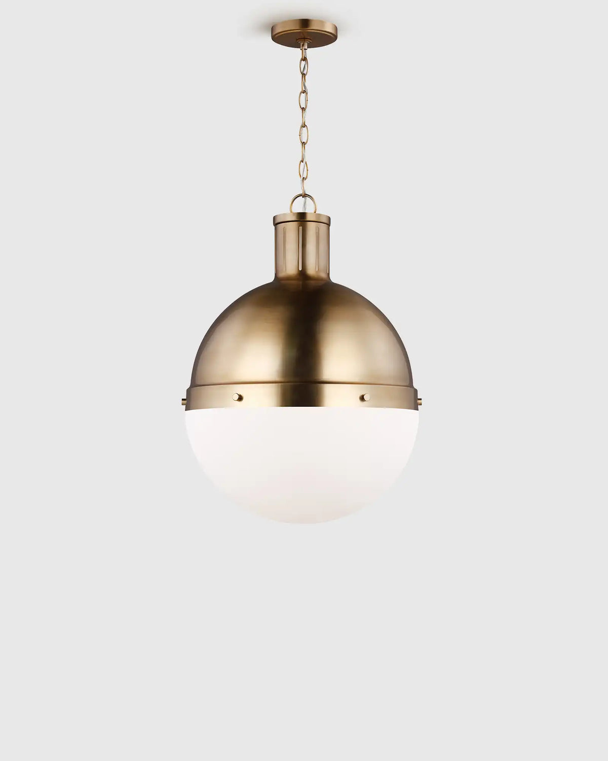 Industrial Shaded Globe Pendant