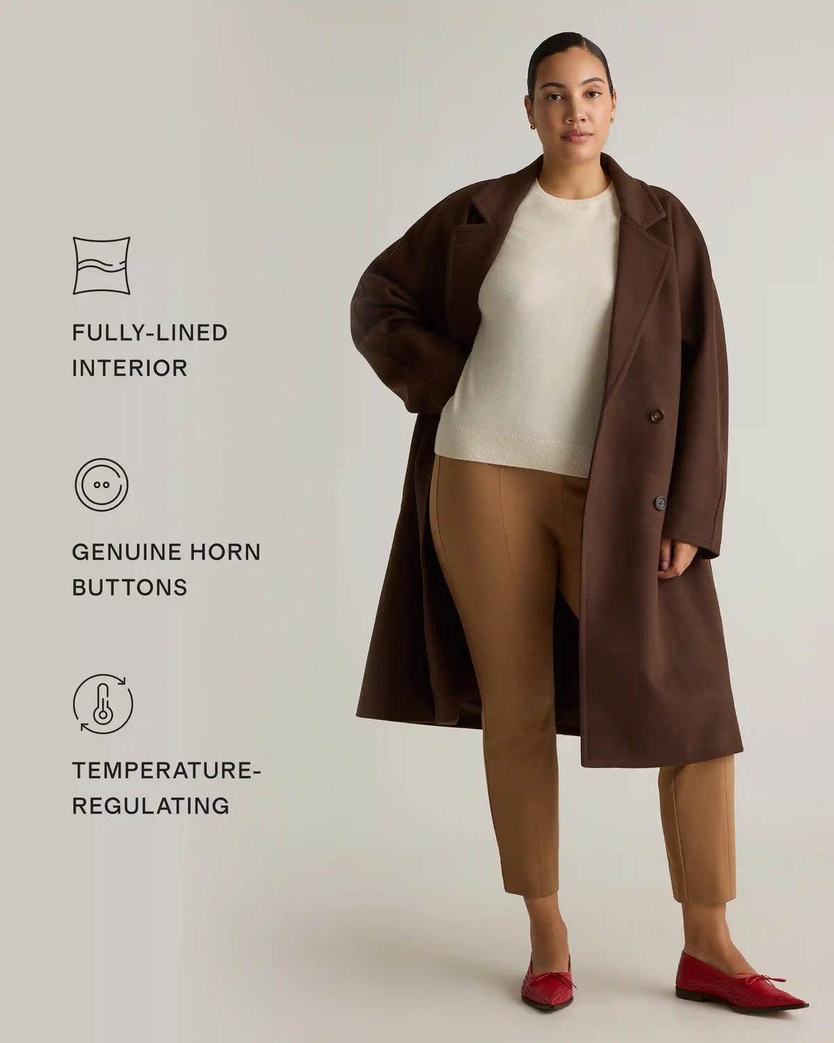 Italian Wool Peacoat