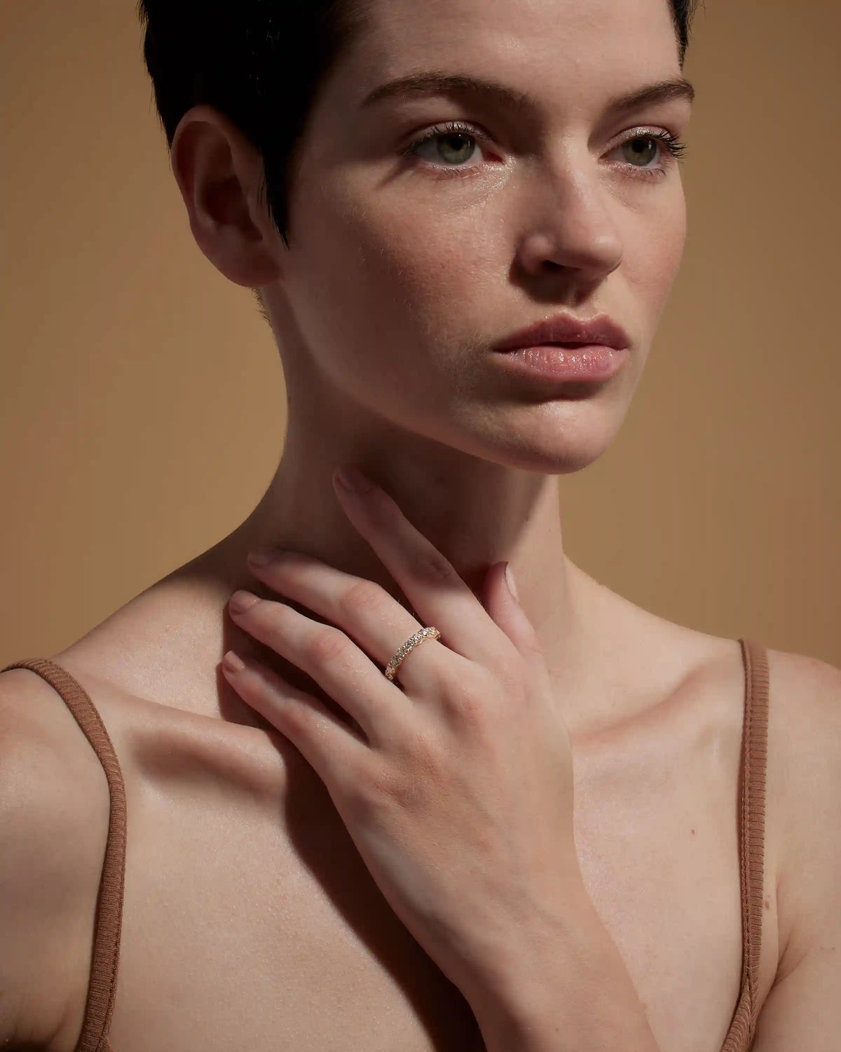 Lab Grown Diamond Round Eternity Band