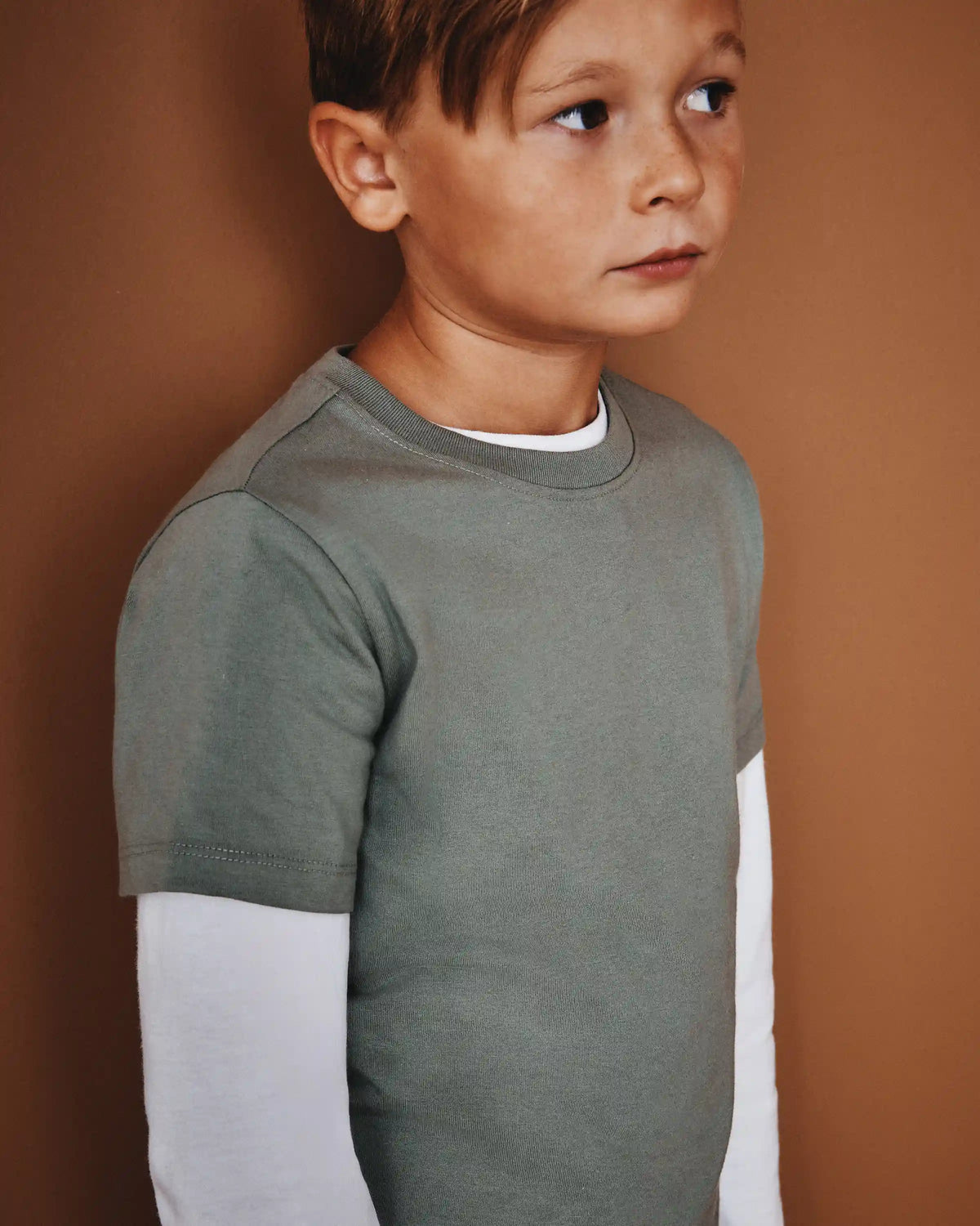100% Organic Cotton Jersey Short Sleeve Tee