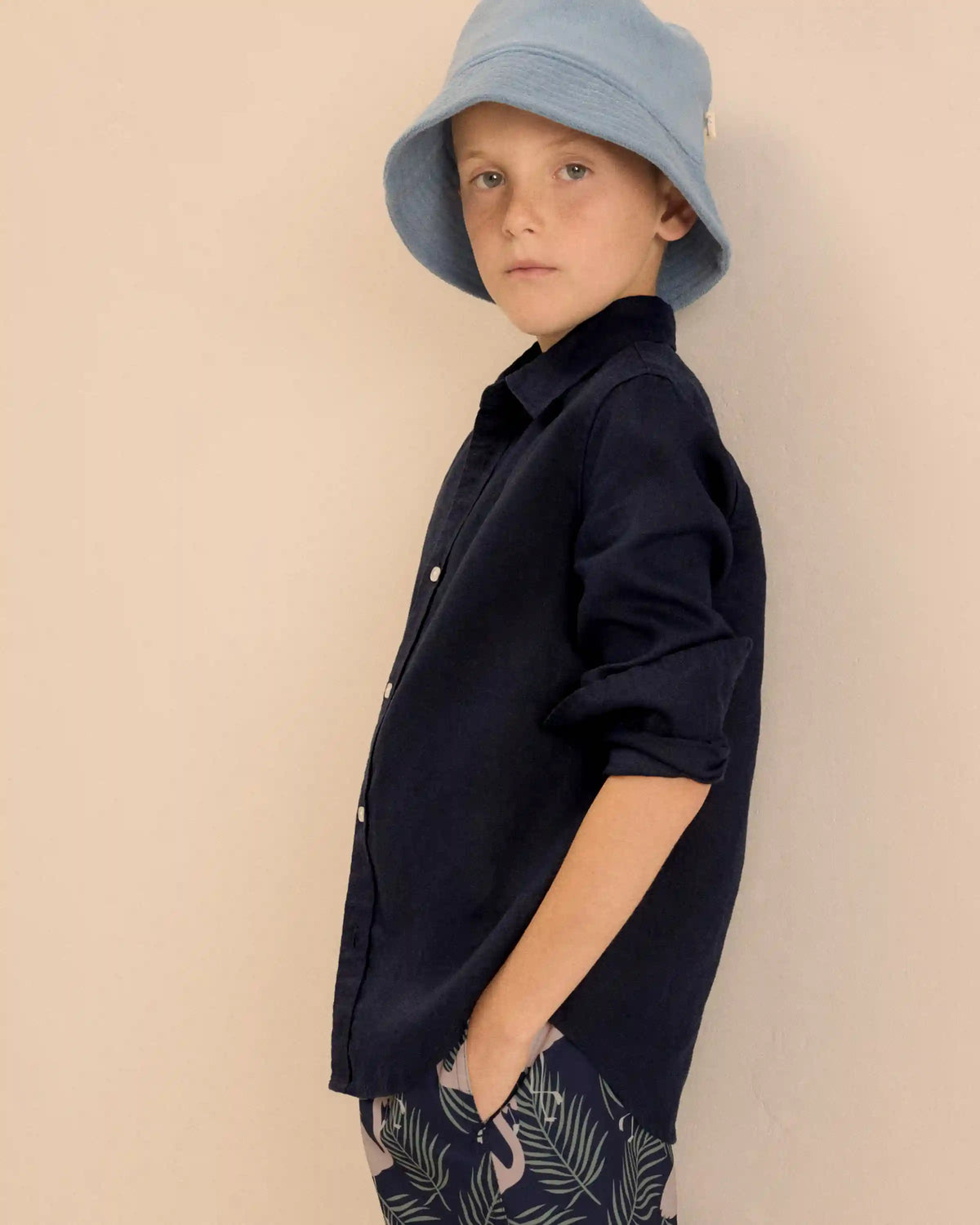 100% European Linen Long Sleeve Shirt