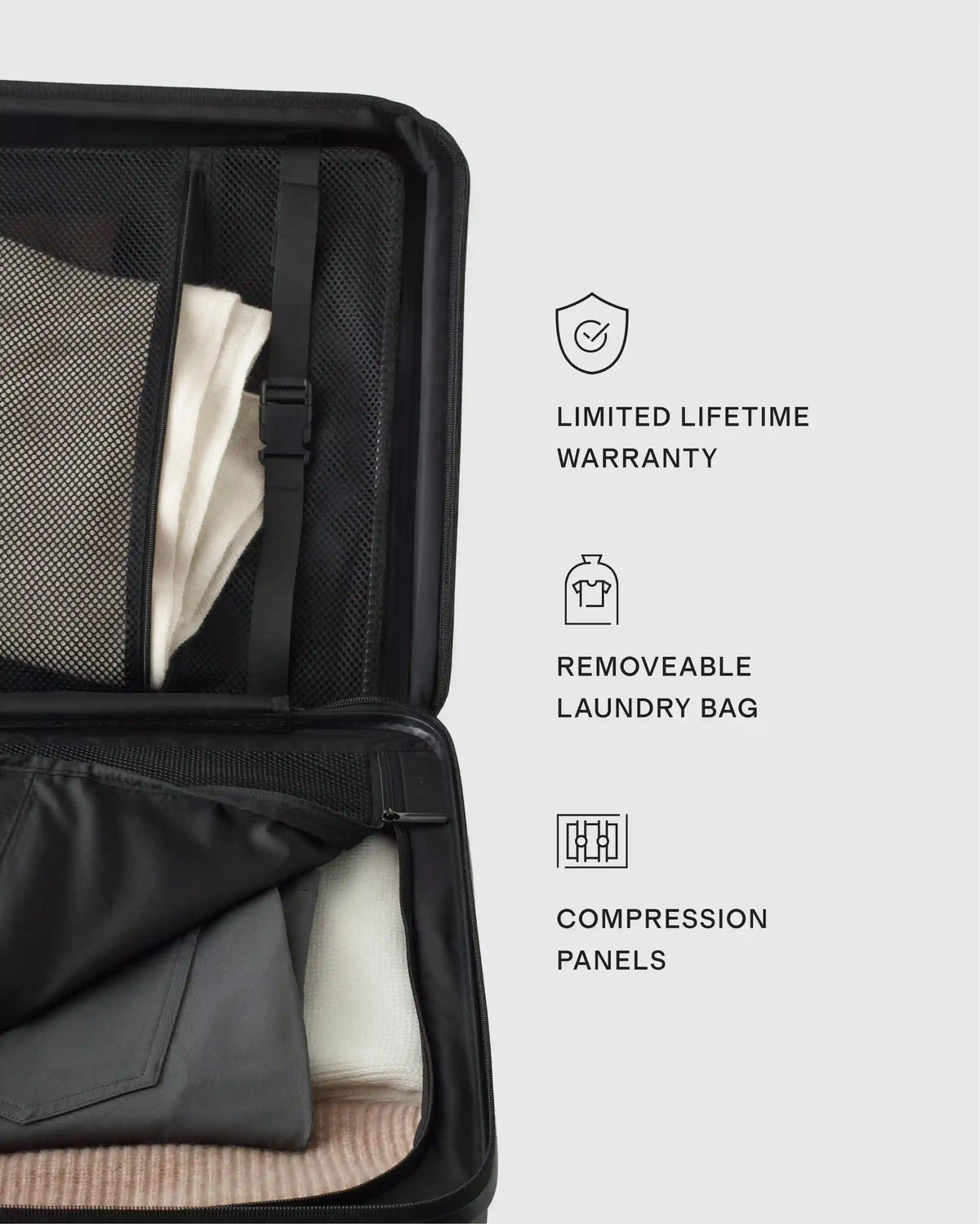 Front Pocket Carry-On Suitcase