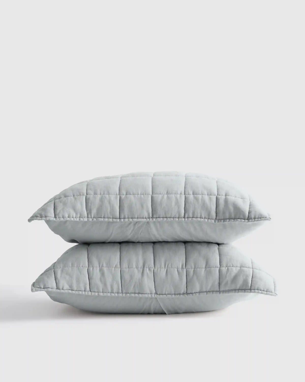 European Linen Box Quilted Sham Set