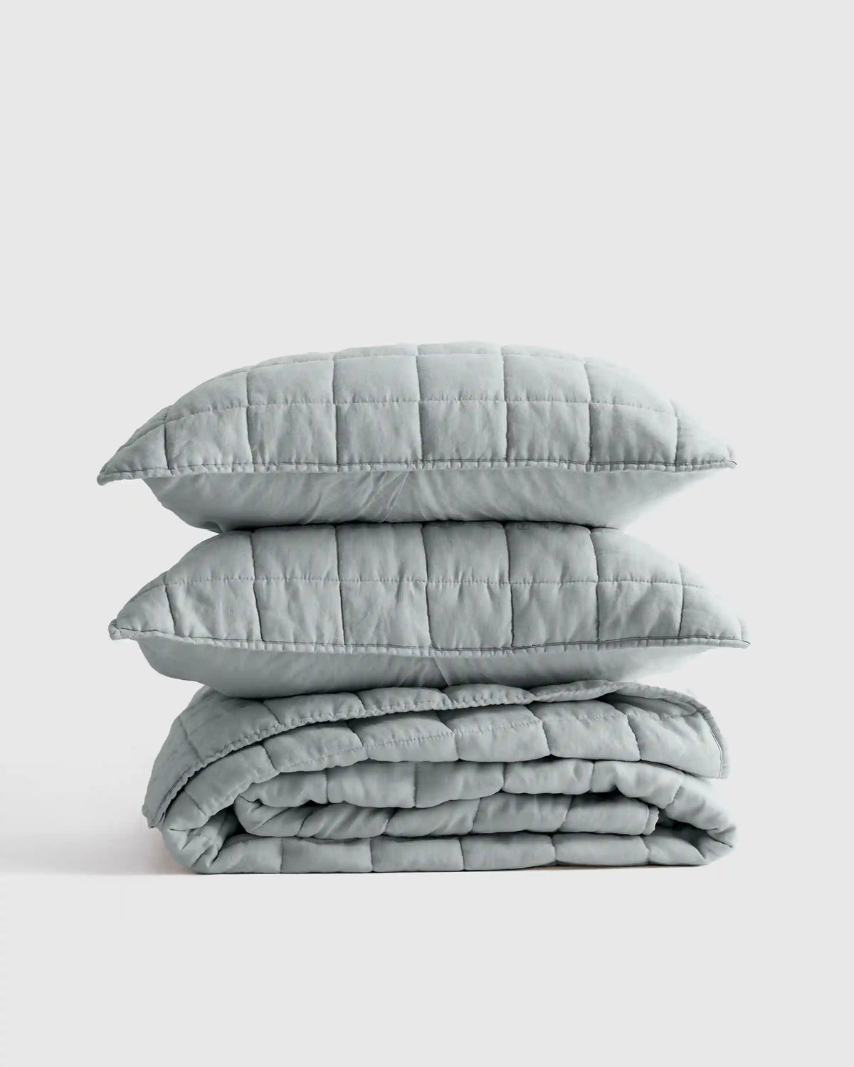 European Linen Box Quilt Set