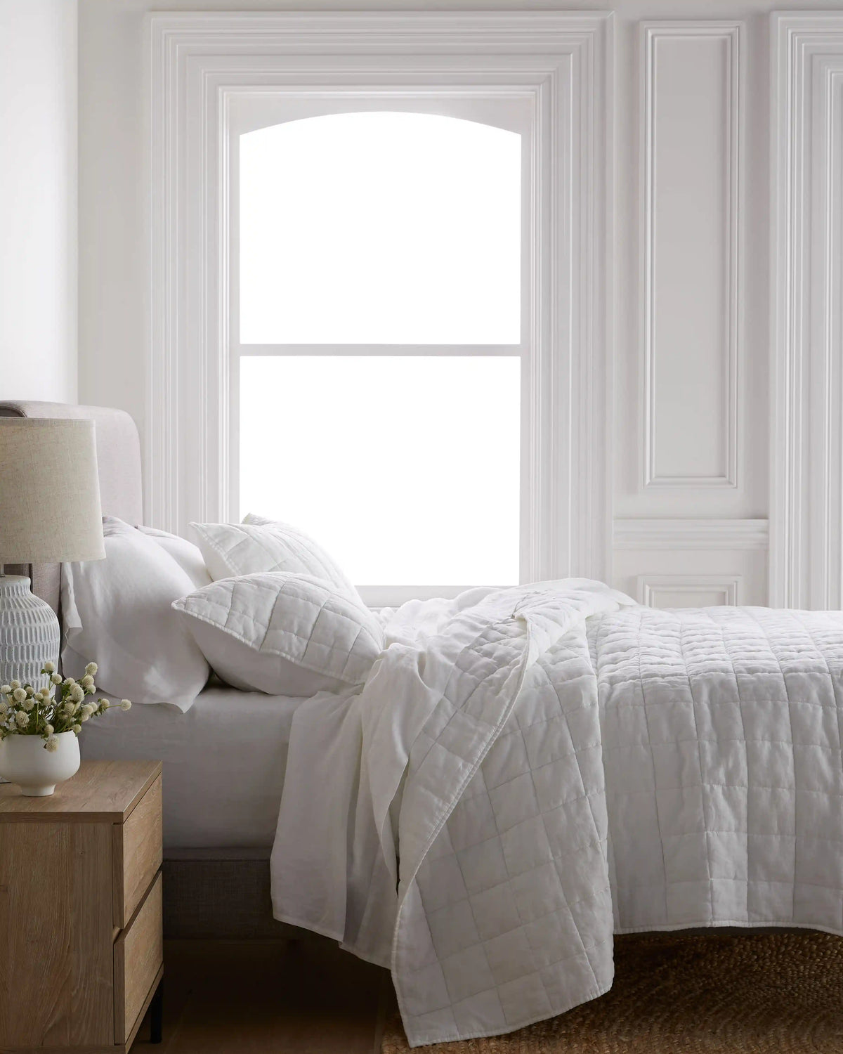 European Linen Box Quilt Set