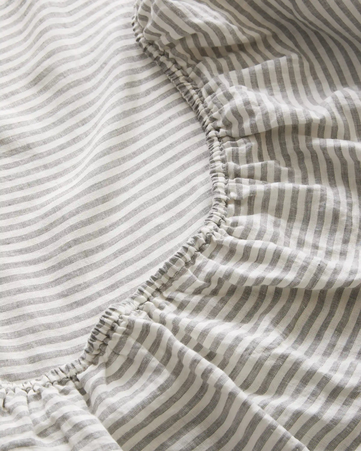 European Linen Stripe Deluxe Bedding Bundle