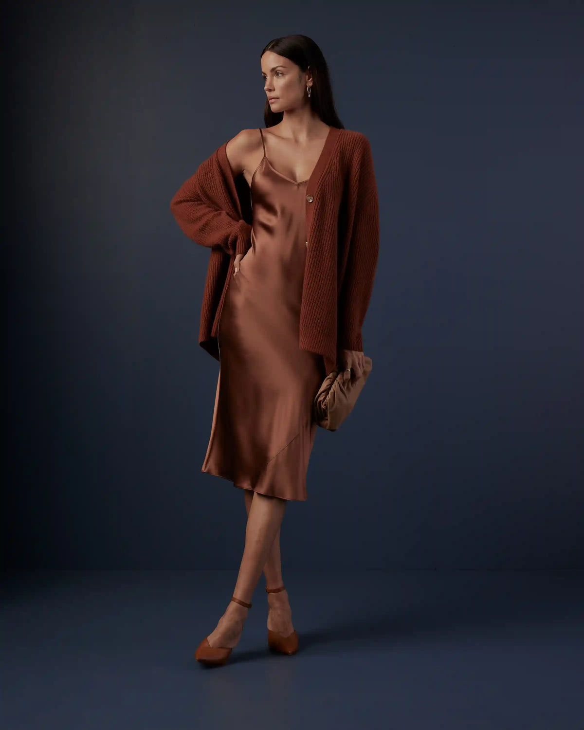 100% Washable Silk Slip Dress