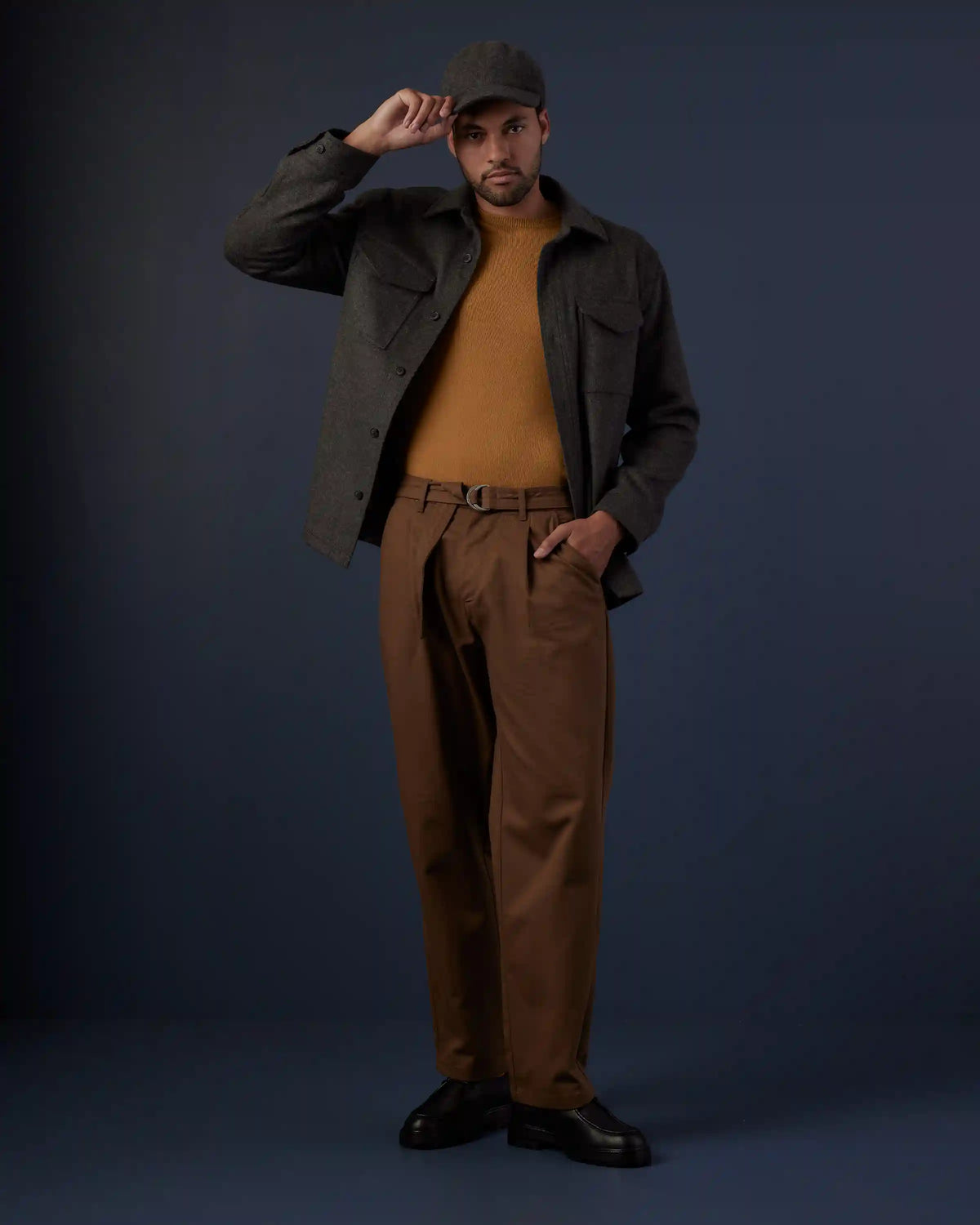 Cashmere Baseball Cap