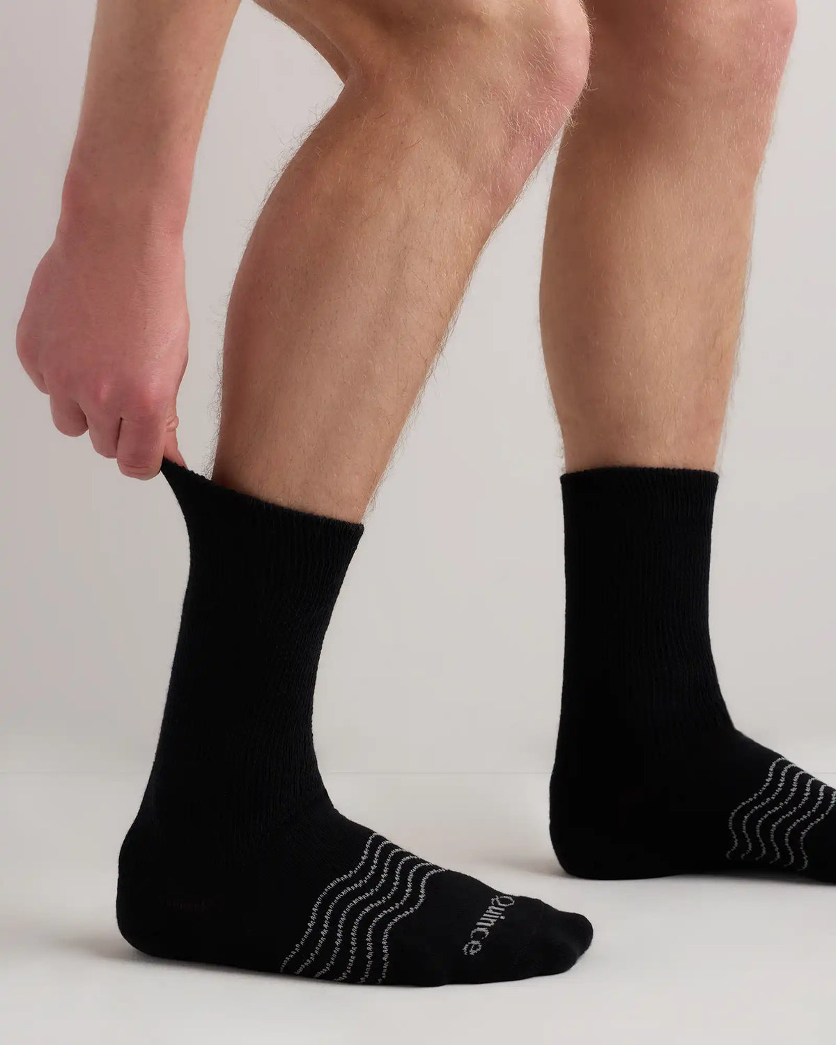 Everyday Cotton Targeted Stretch Crew Socks (4-Pack)