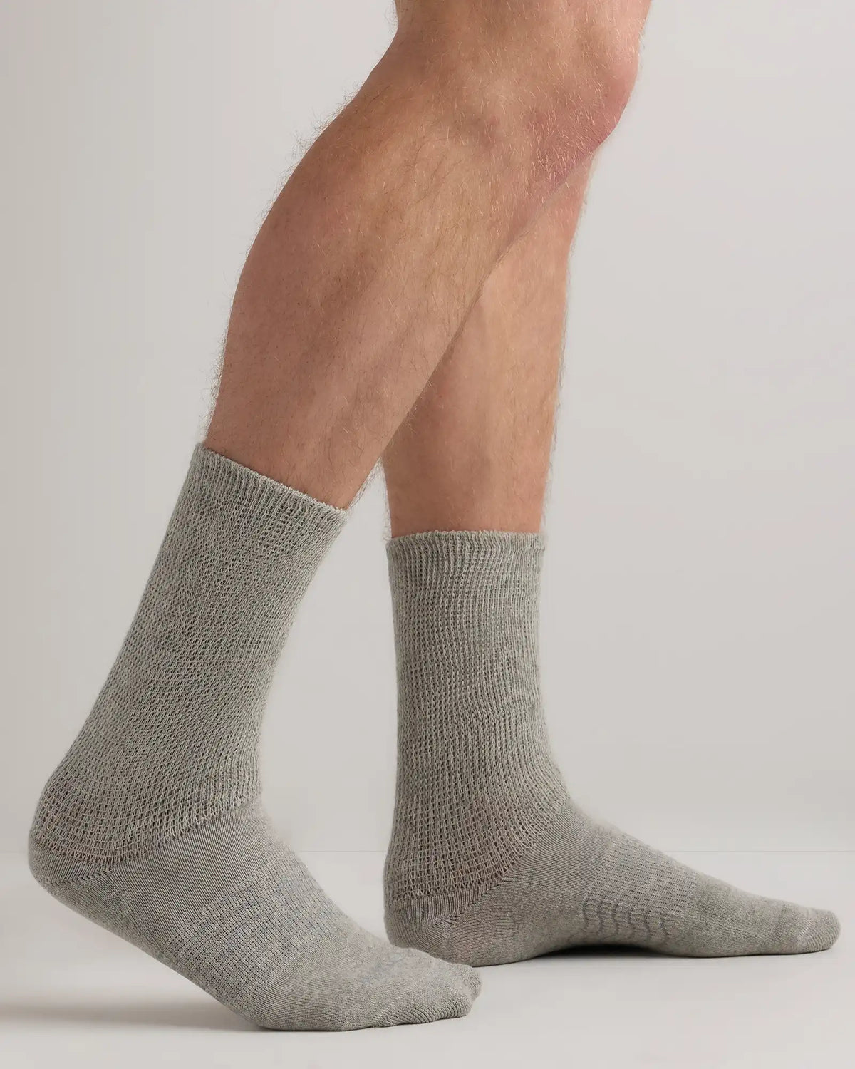 Everyday Cotton Targeted Stretch Crew Socks (4-Pack)