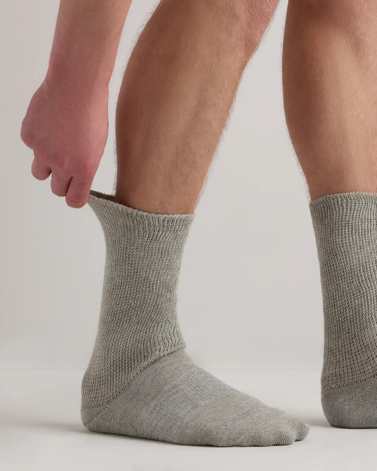 Everyday Cotton Targeted Stretch Crew Socks (4-Pack)