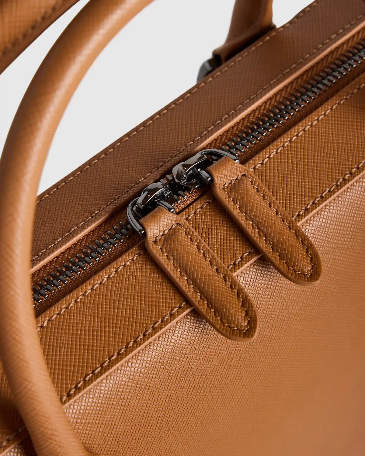 Italian Saffiano Briefcase