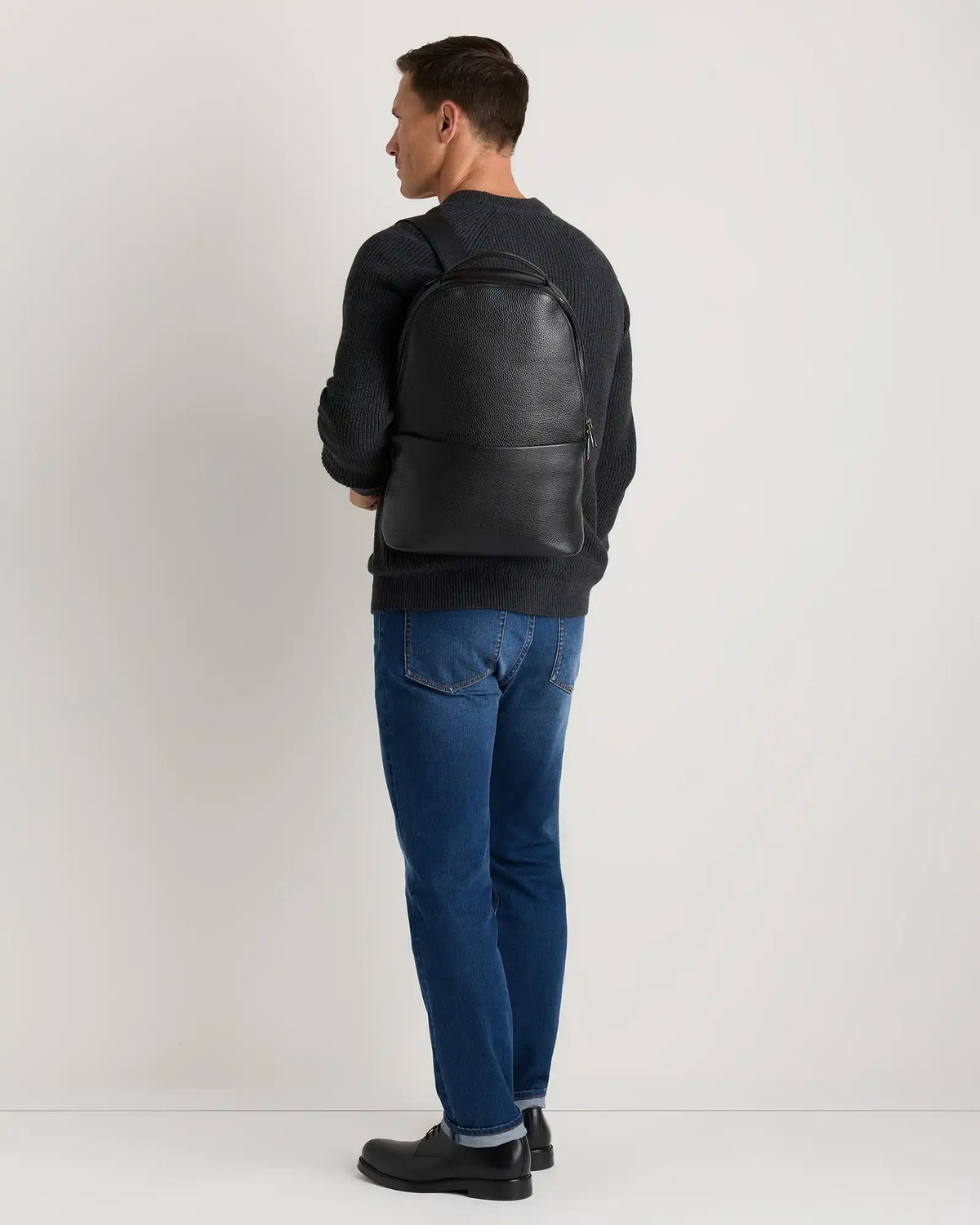 Excursion Italian Leather Laptop Backpack
