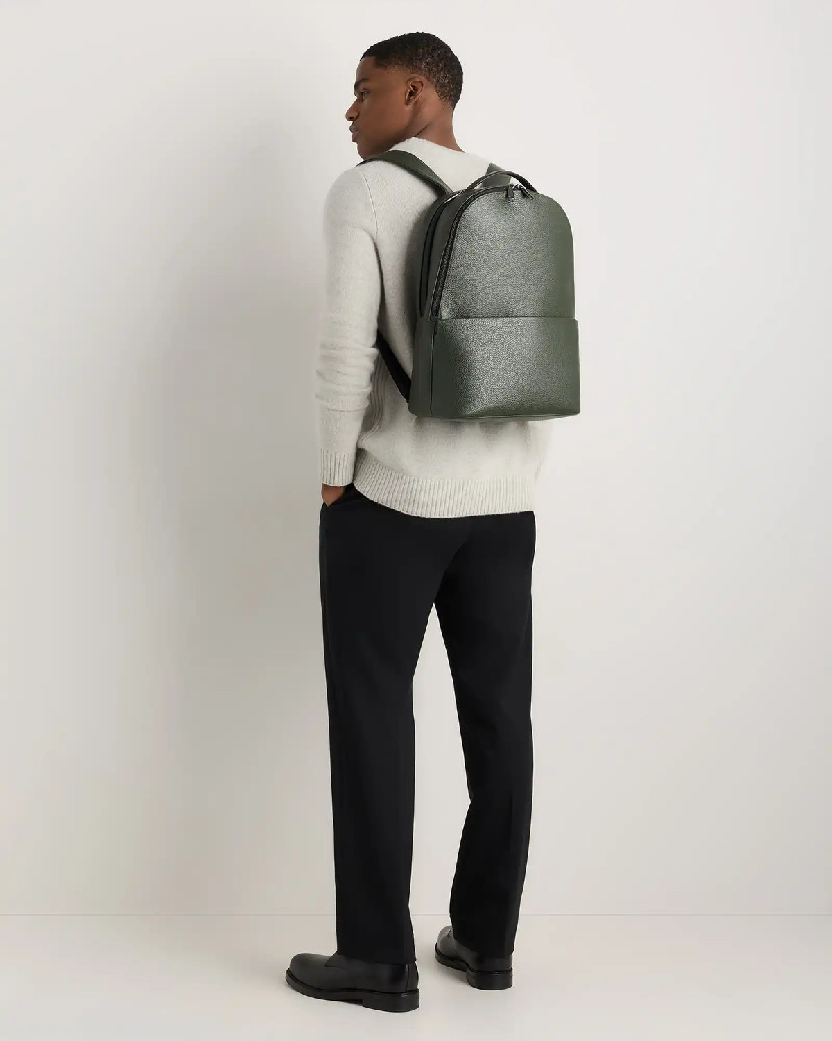 Excursion Italian Leather Laptop Backpack