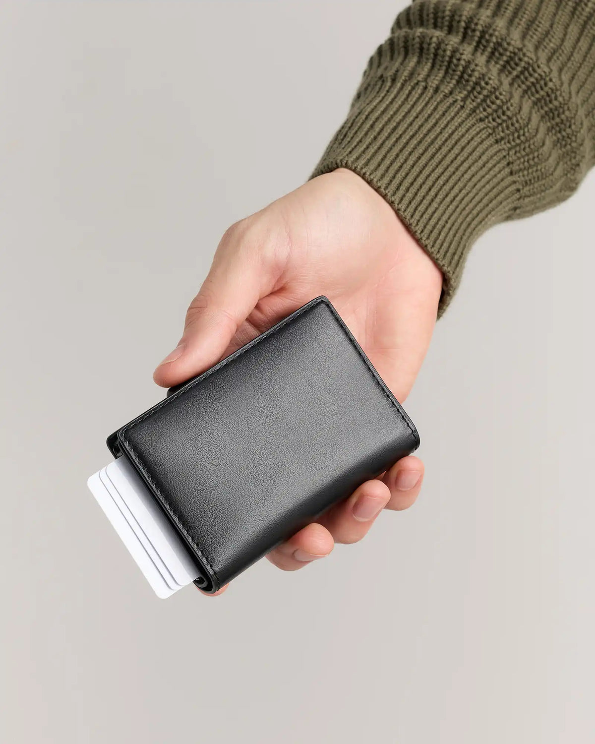Italian Leather RFID Card Holder