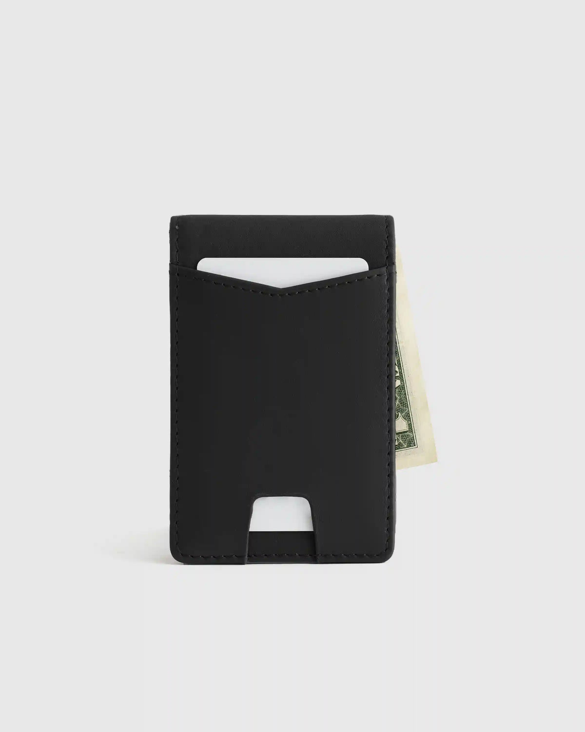 Italian Leather Money-Clip Wallet