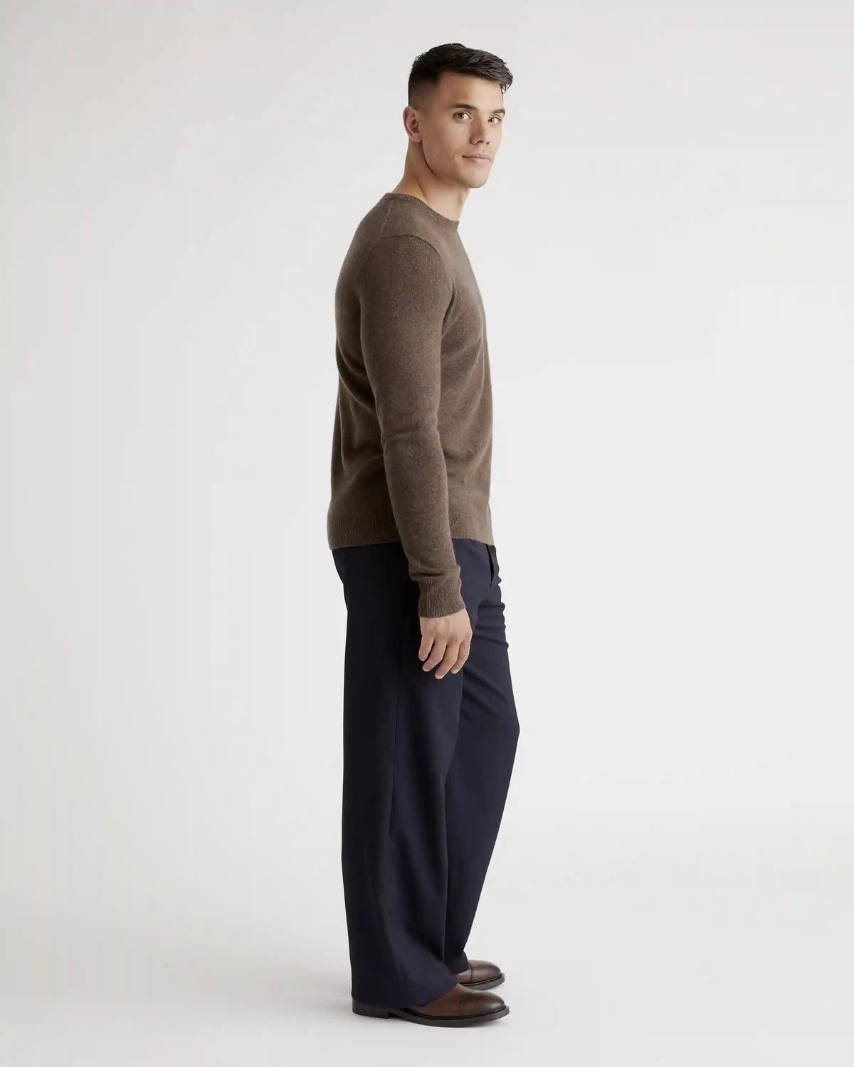 Mongolian Spring Cashmere Crewneck Sweater