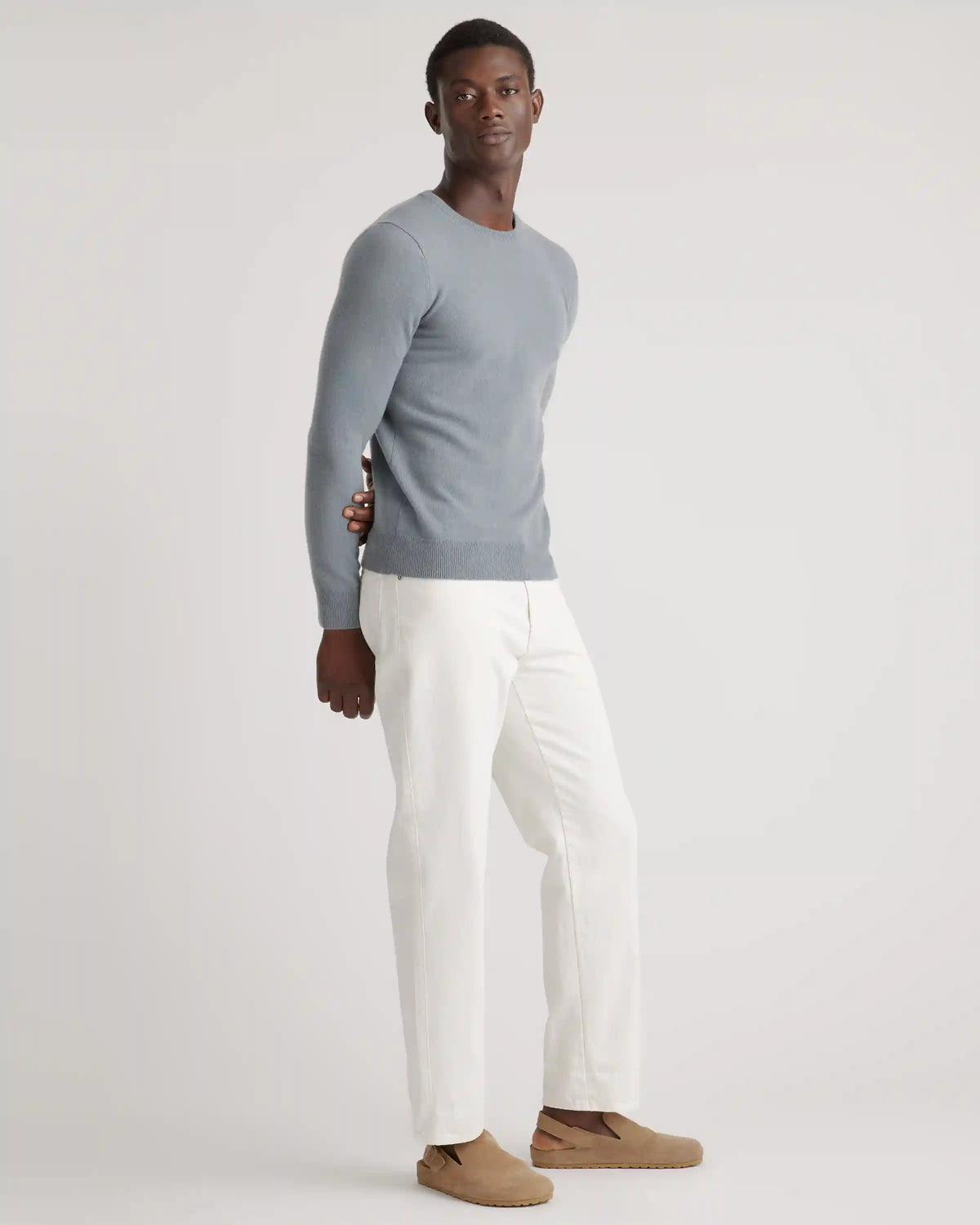 Mongolian Spring Cashmere Crewneck Sweater