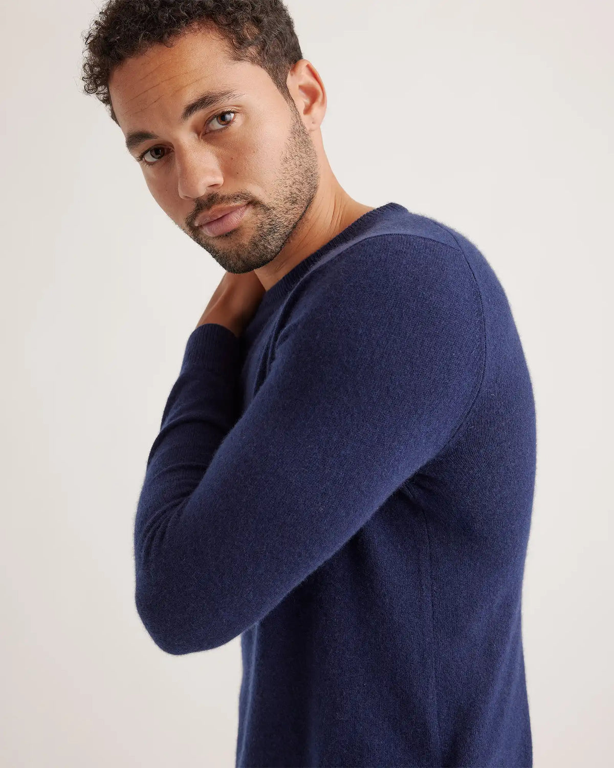 Mongolian Cashmere Crewneck Sweater