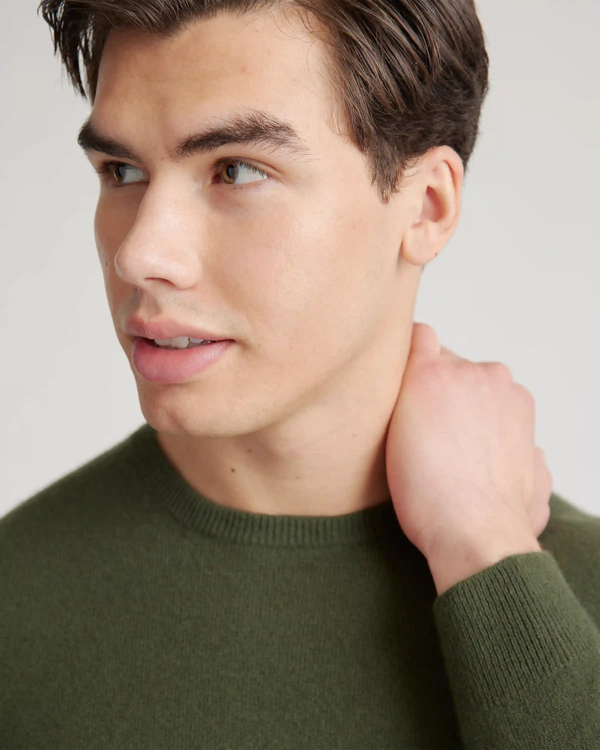 Mongolian Cashmere Crewneck Sweater
