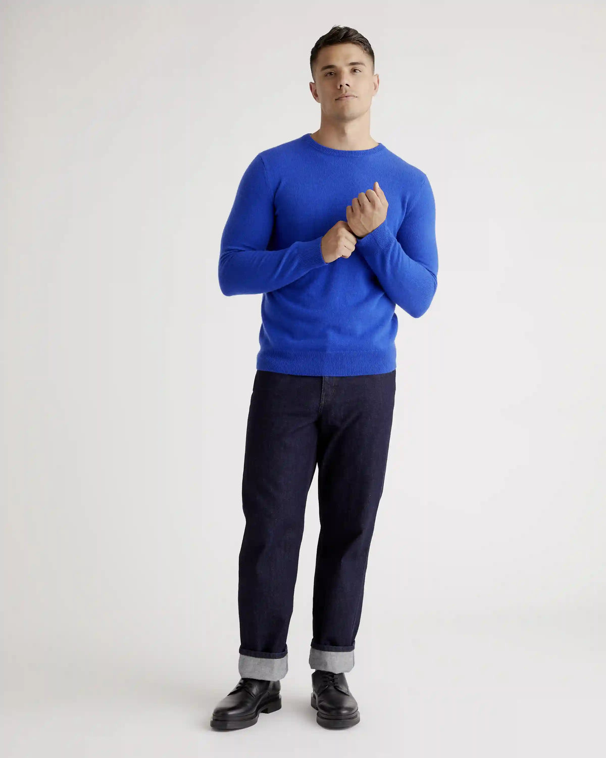 Mongolian Cashmere Crewneck Sweater