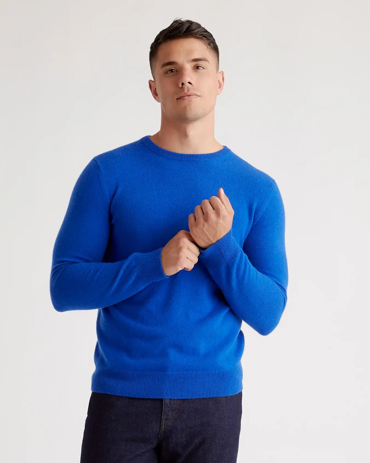 Mongolian Spring Cashmere Crewneck Sweater