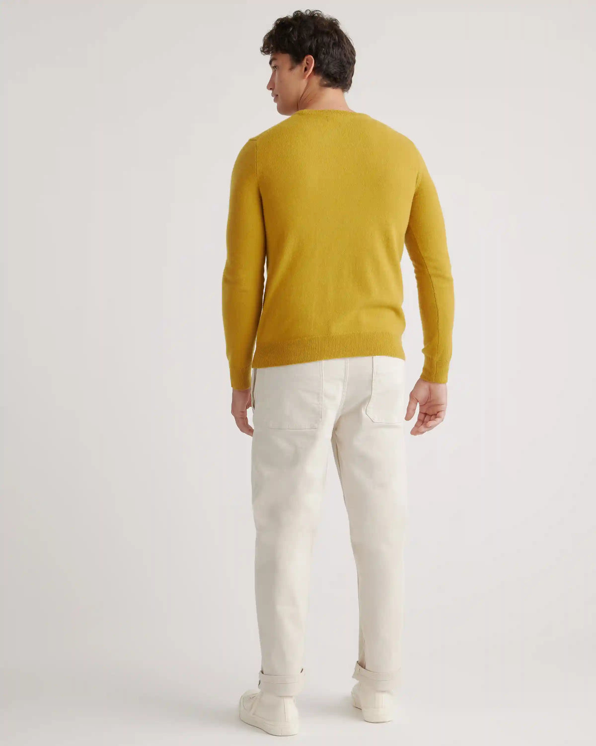 Mongolian Cashmere Crewneck Sweater