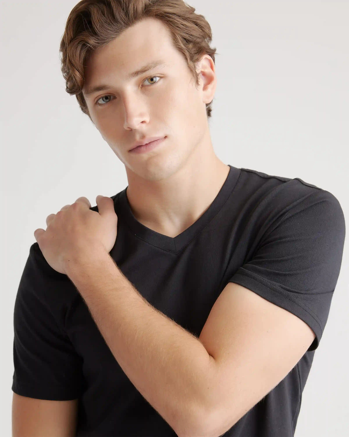 Cotton Modal V-Neck Tee