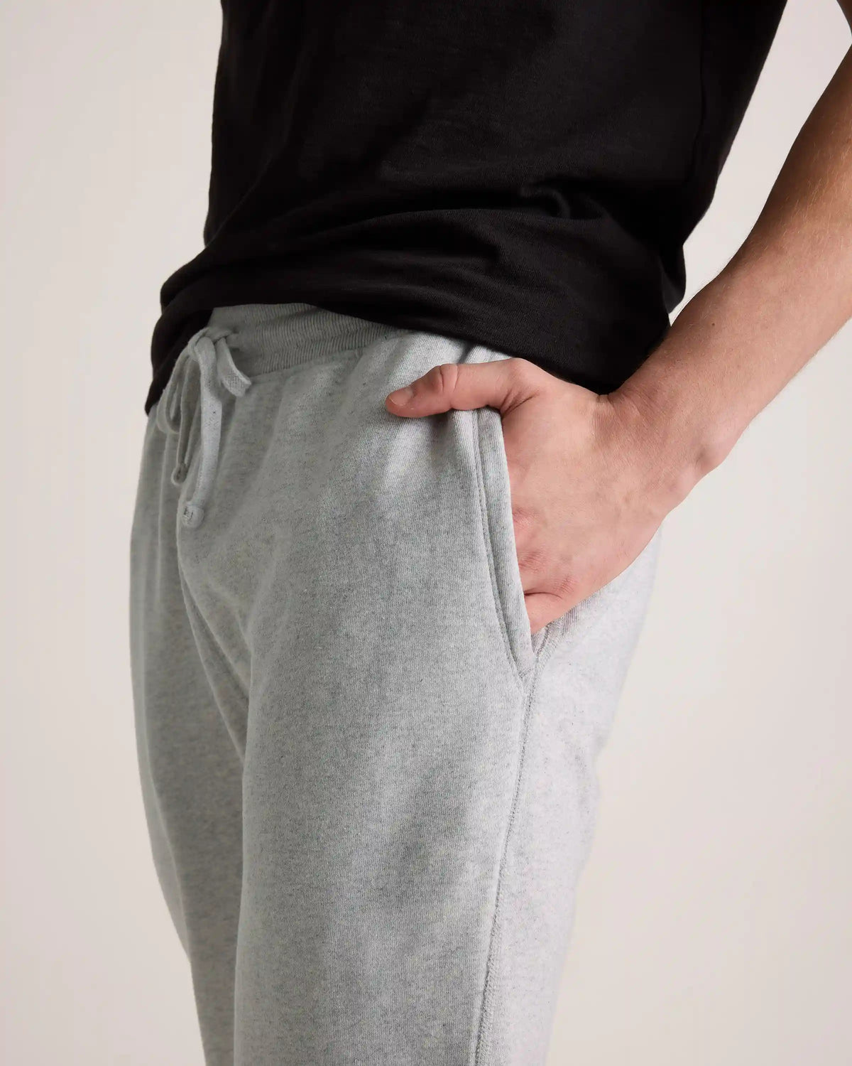 Organic Midweight French Terry Slim Joggers