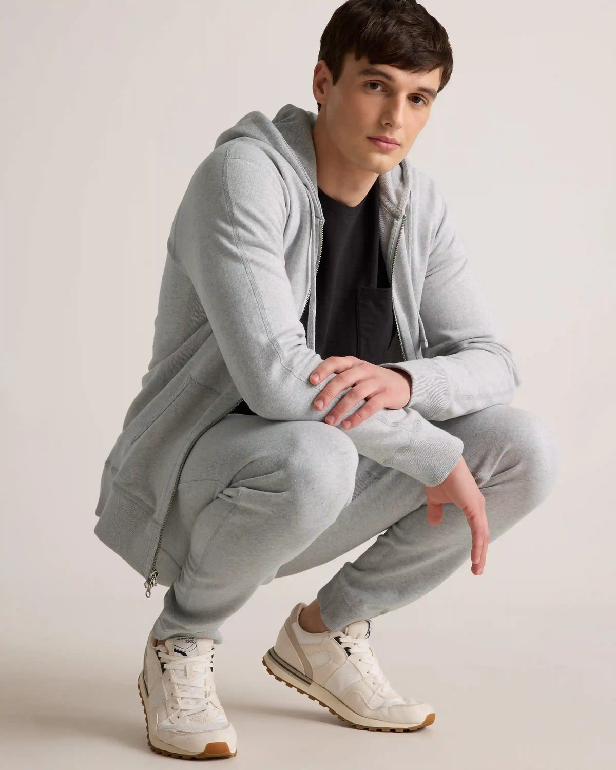 Organic Midweight French Terry Slim Joggers