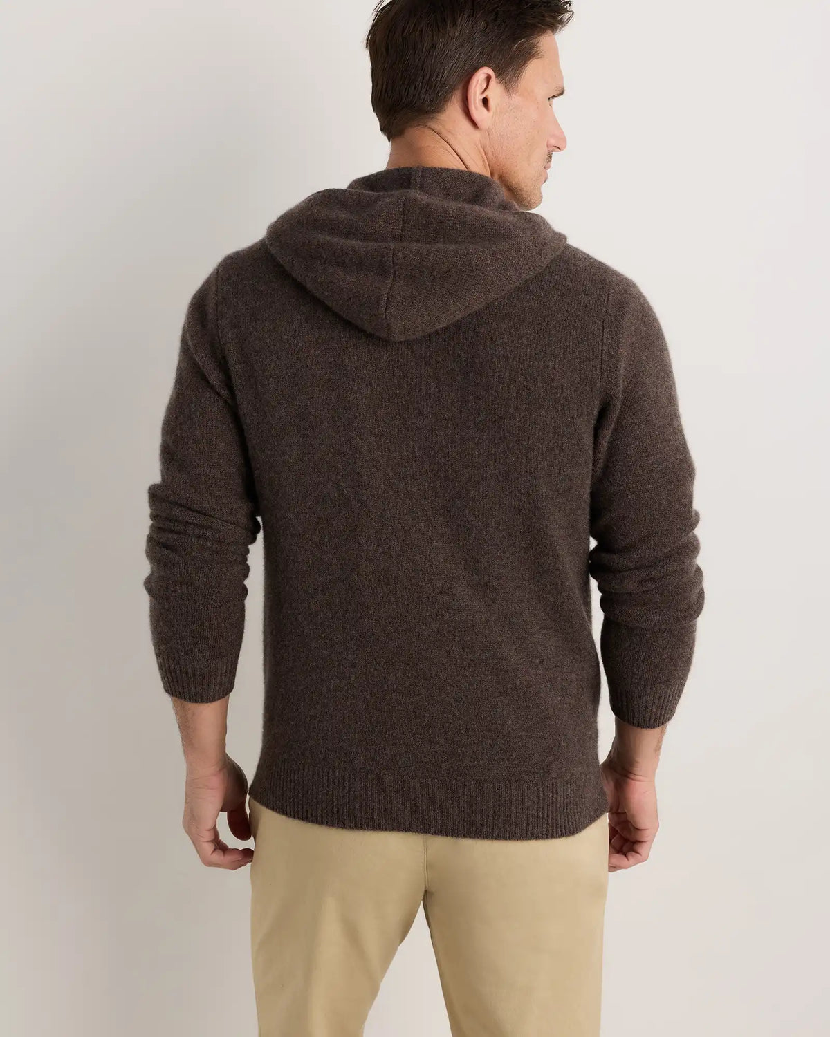 Mongolian Cashmere Full-Zip Hoodie