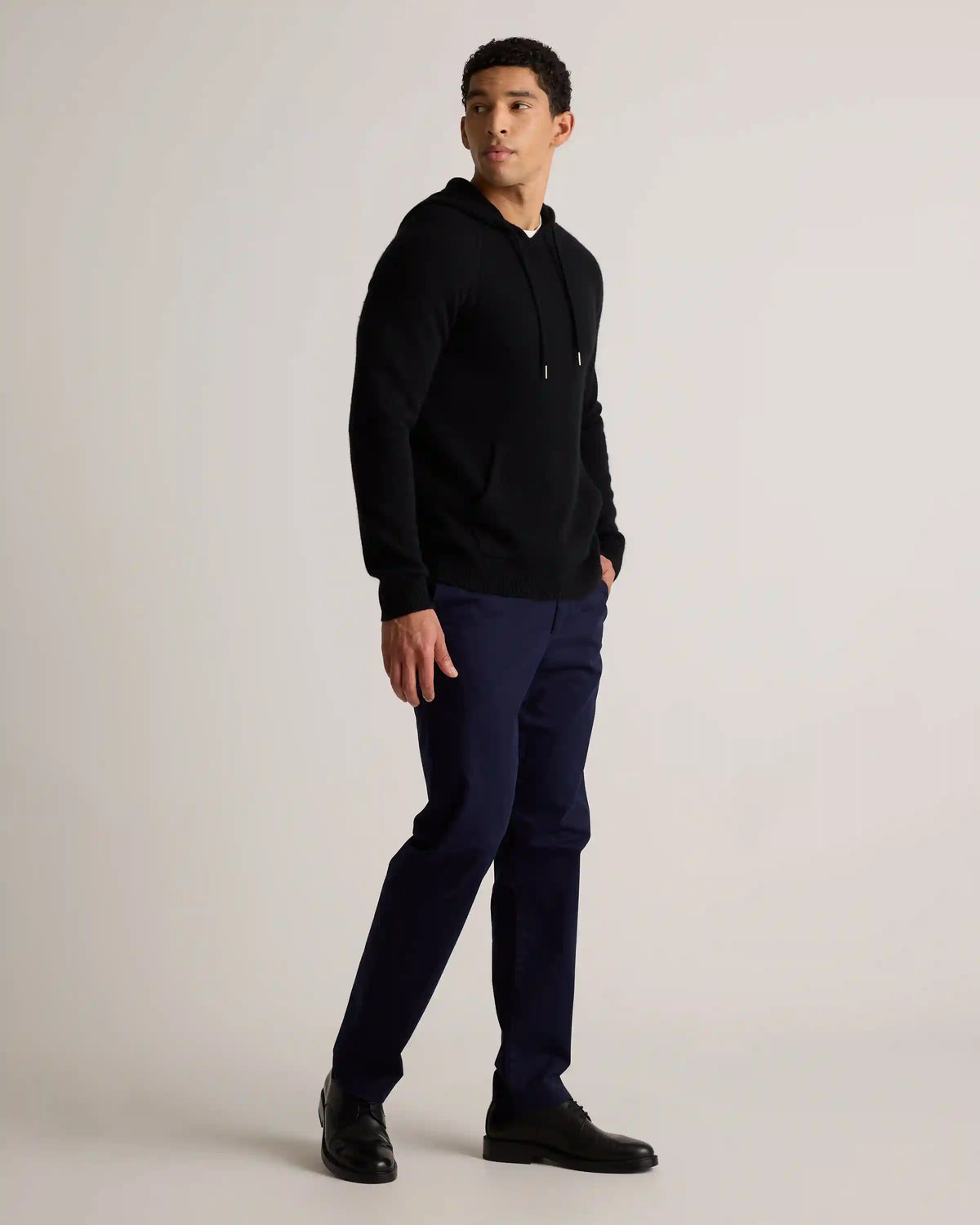 Mongolian Cashmere Pullover Hoodie