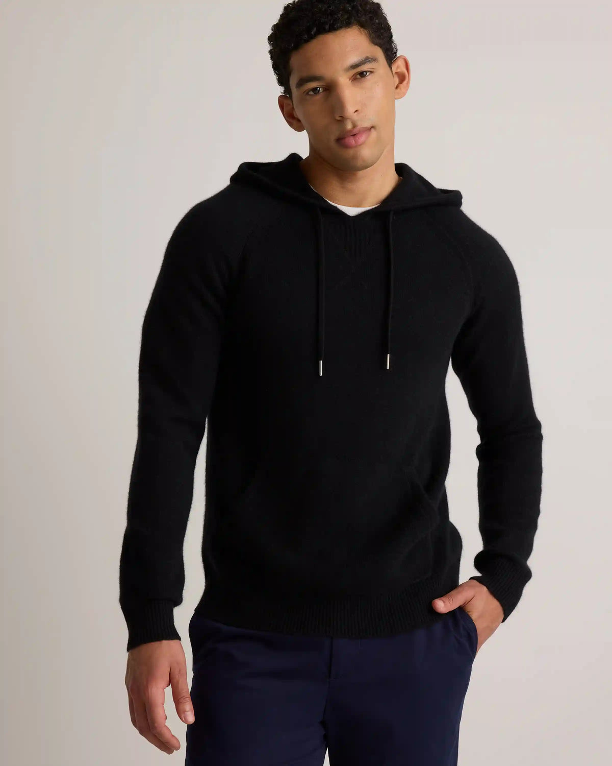 Mongolian Cashmere Pullover Hoodie