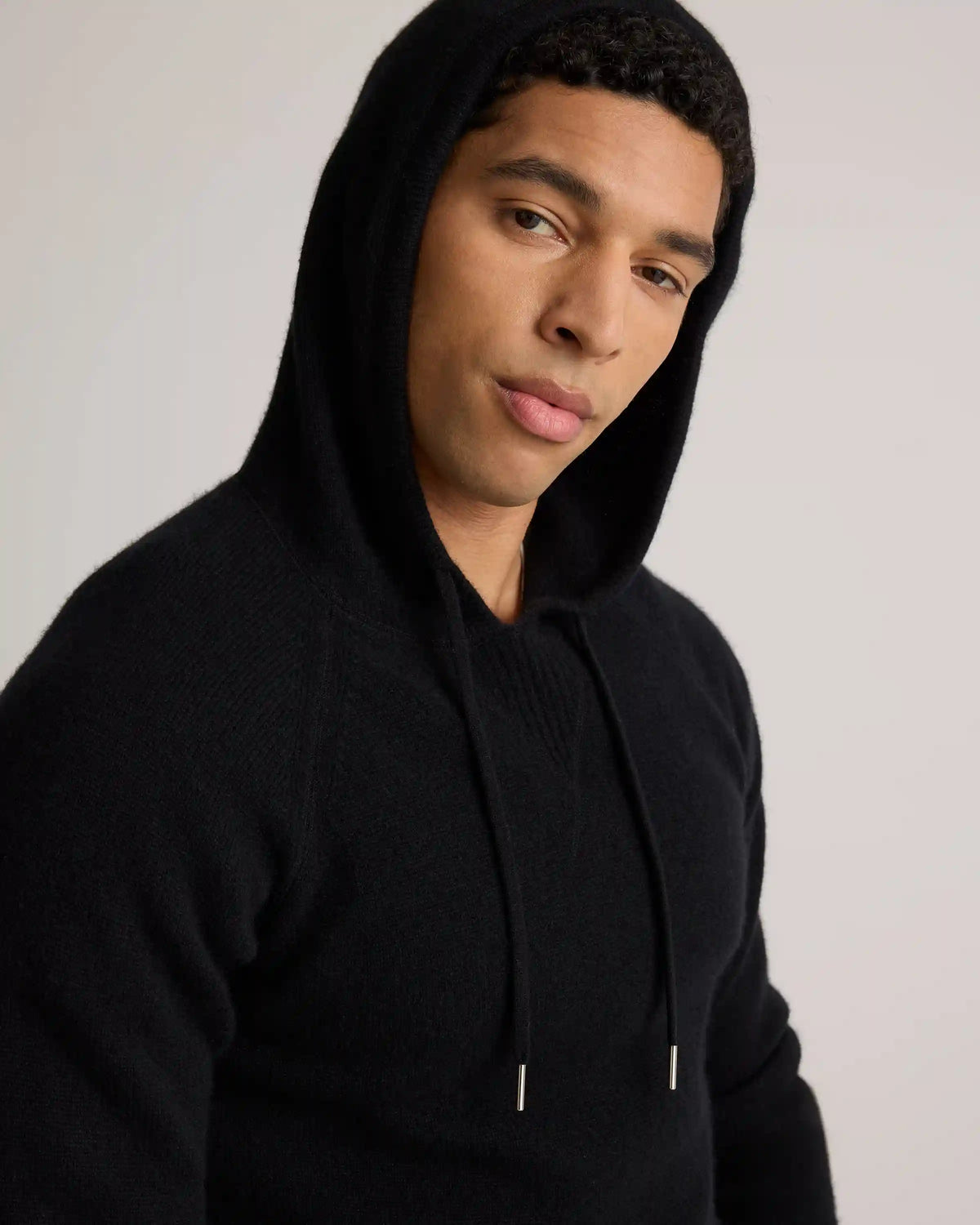 Mongolian Cashmere Pullover Hoodie